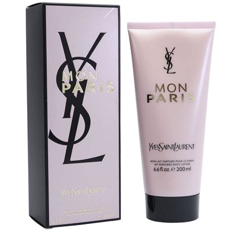 yves saint laurent paris body cream|mon Paris shower gel.